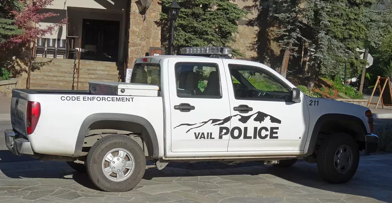 Image: Vail police are tired of telling people to stop smoking weed in public.