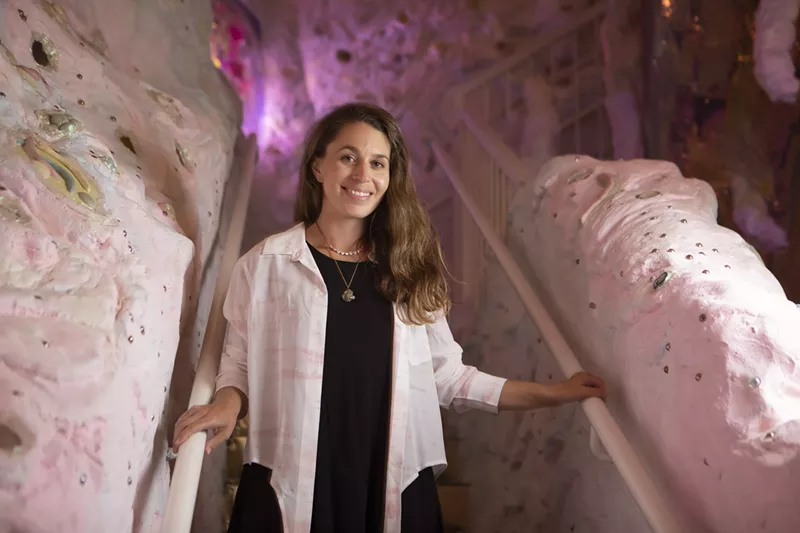Image: "Sparkle Cave" is the creation of Shayna Cohn.
