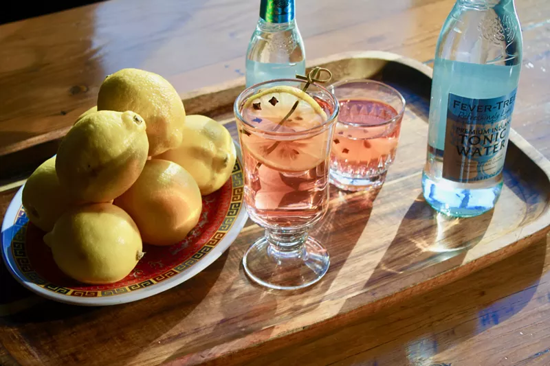 Image: A Zero Proof welcome cocktail that will be served at the James Beard House in January.