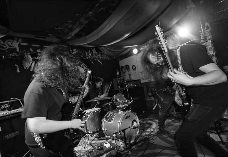 Image: Call Victim of Fire whatever you want, this Denver band fucking crushes.