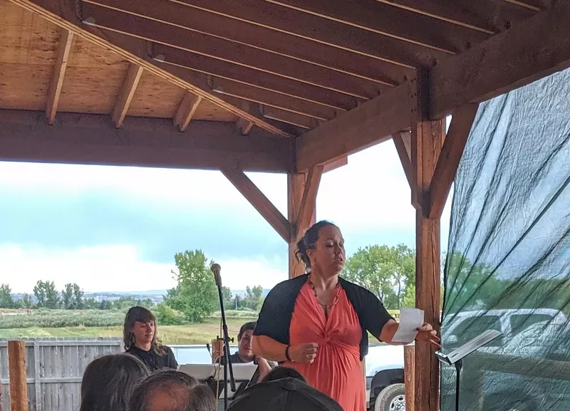 Image: Opera on Tap performing at Isabelle Farm in Lafayette.