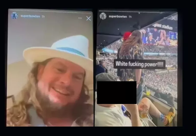 Image: The video was posted to Bowlen's Instagram story and then deleted shortly after.
