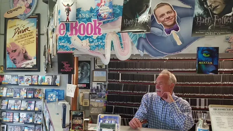 Image: After 32 years of entertaining customers, John Donahoe and Videotique are ready to say goodbye to Capitol Hill.