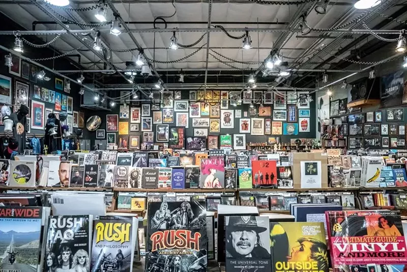 Image: Twist & Shout has seen a booming interest in vinyl in 2021.