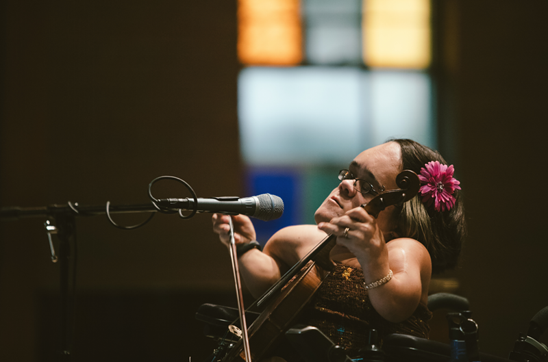 Image: Gaelynn Lea has been playing the violin for more than twenty years.
