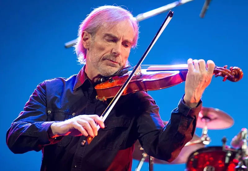 Image: Jean-Luc Ponty rocks the violin.
