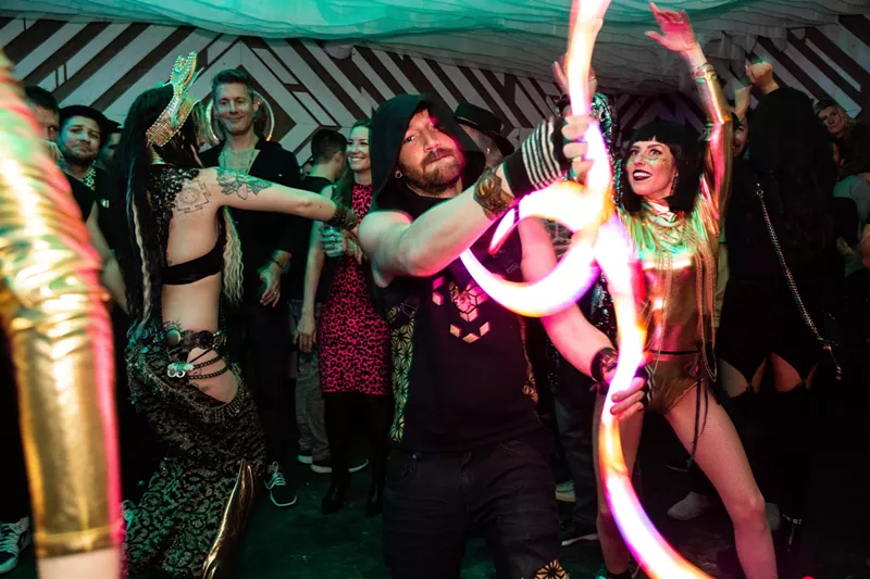 Image: The Beacon functions as a venue and art bar that supports local creatives.