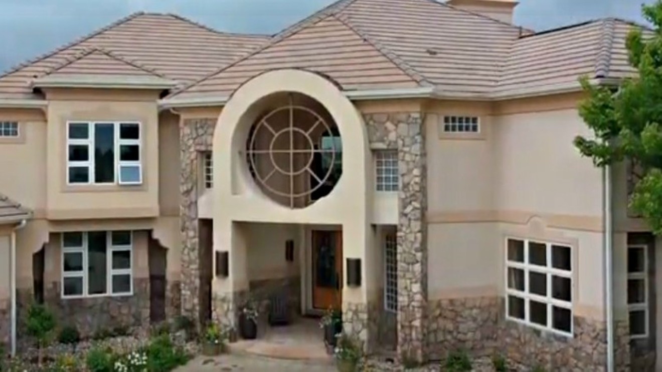 A screen capture from a video showing off Walt Weiss's Castle Rock-area home.