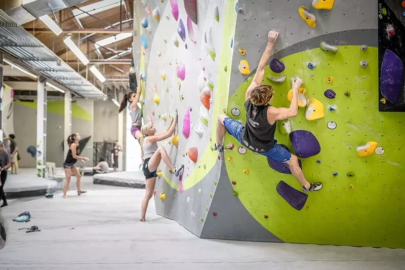 Image: Climbing season is here!