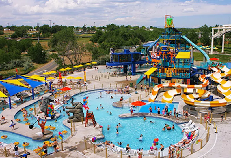 Image: Water World is Denver's largest water park, and one of the country's largest theme parks.