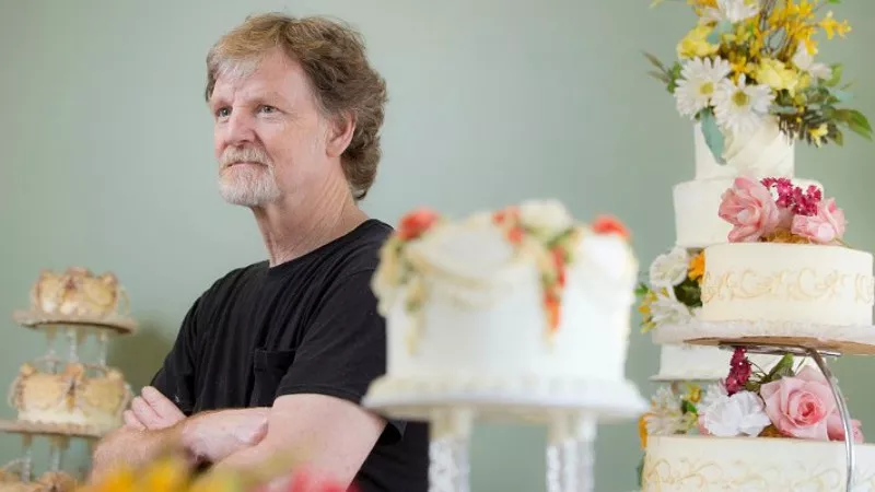 Image: Masterpiece Cakeshop owner Jack Phillips's case won the support of a U.S. Supreme Court majority.