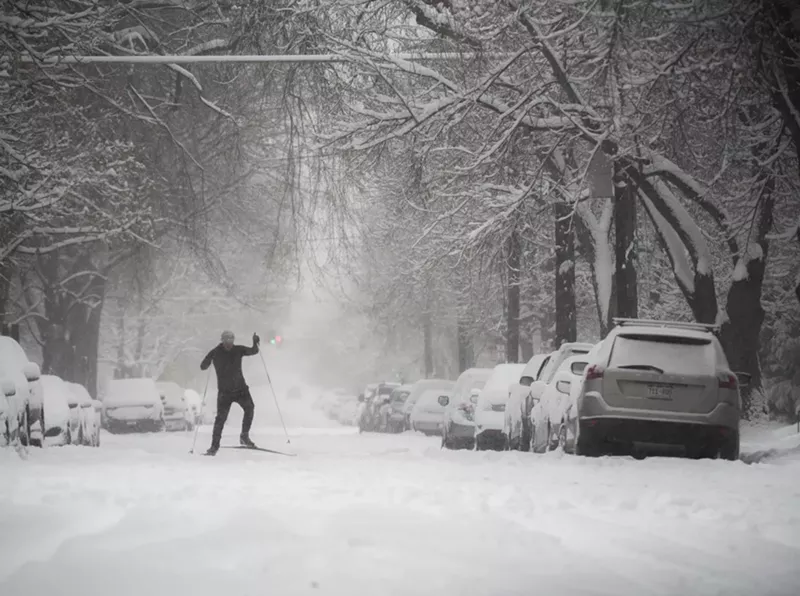 Image: Snow is coming to Denver...but how much?