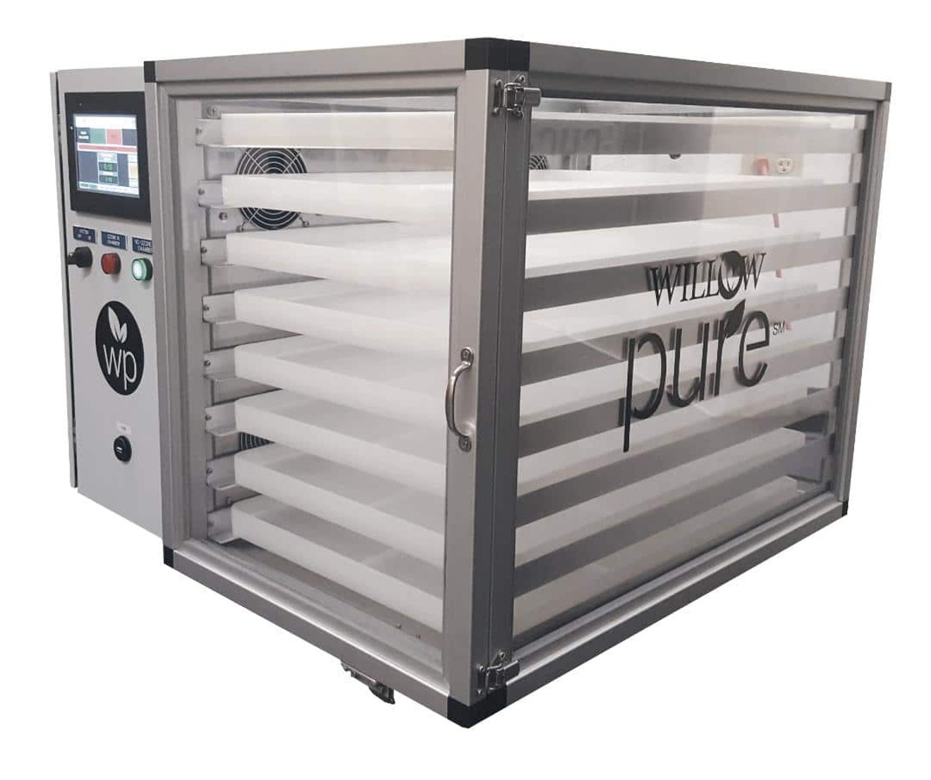 Willow Industries makes three different machines to clean moldy cannabis, depending on size.