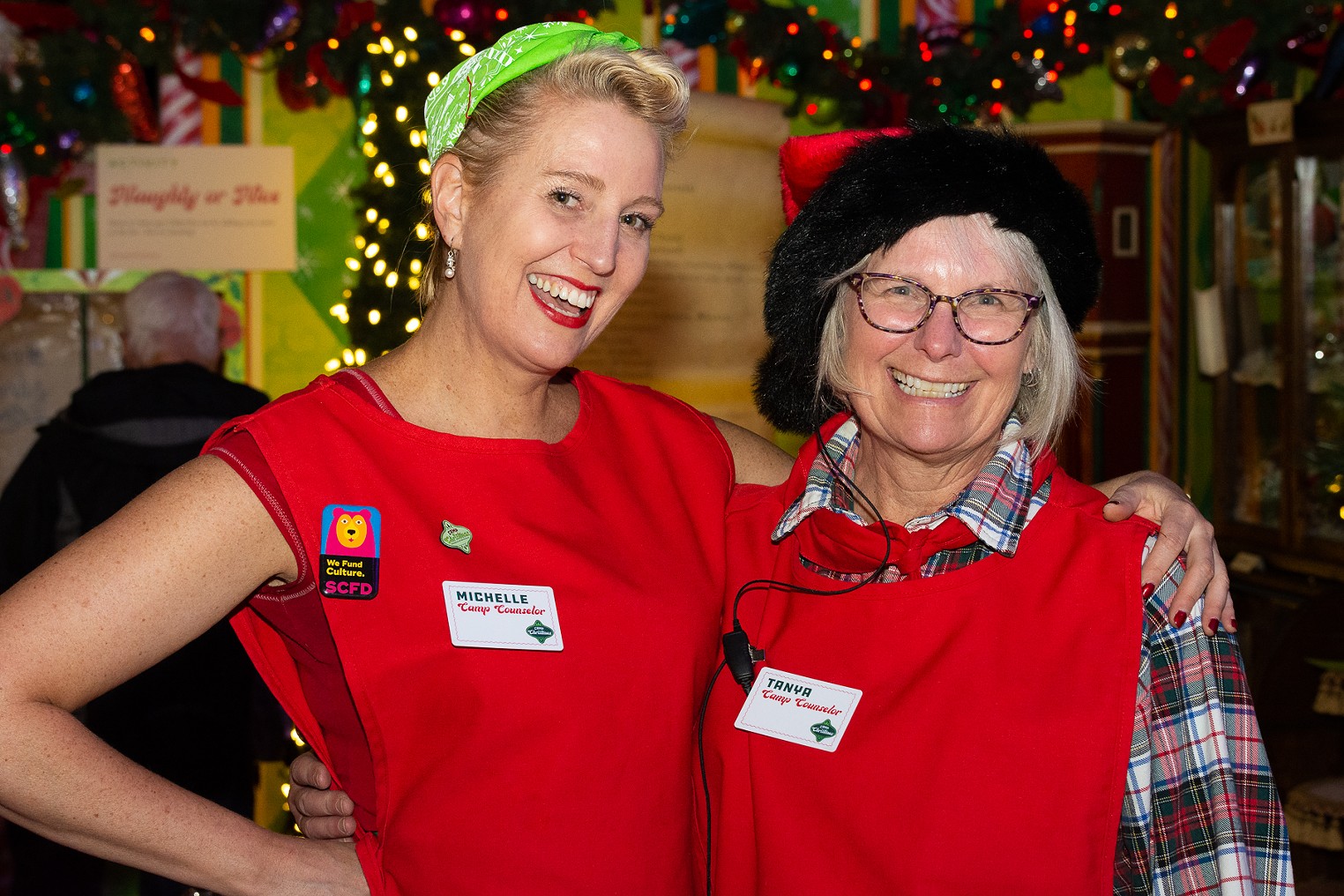 Camp Christmas at Stanley Marketplace is a daring work of