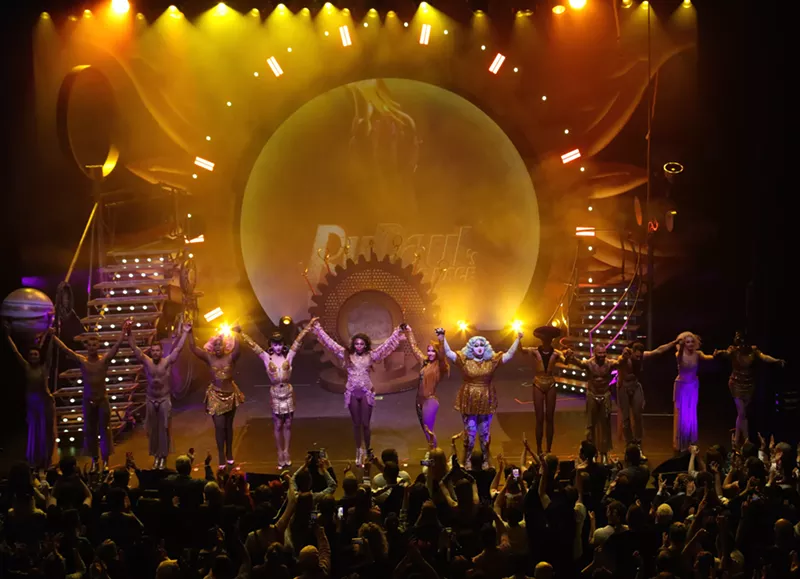Image: The cast of Werq the World's European tour.