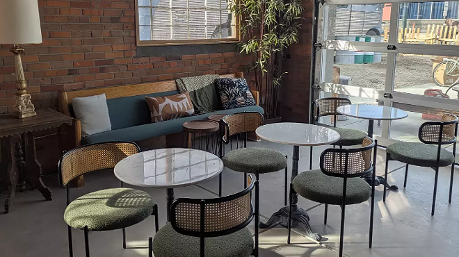 seating in a coffee shop