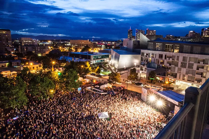Image: The Westword Music Showcase returns to the Golden Triangle.