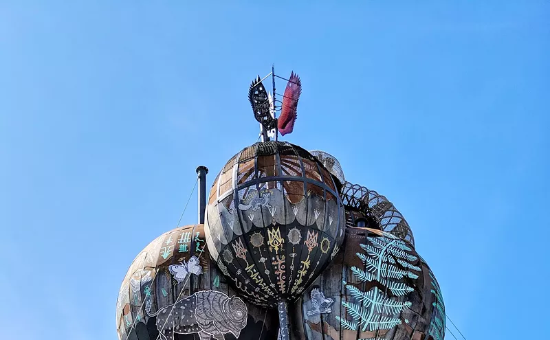 Image: What Are Those Weird Nests Near I-25 in Denver? Adventure Forest Is Coming