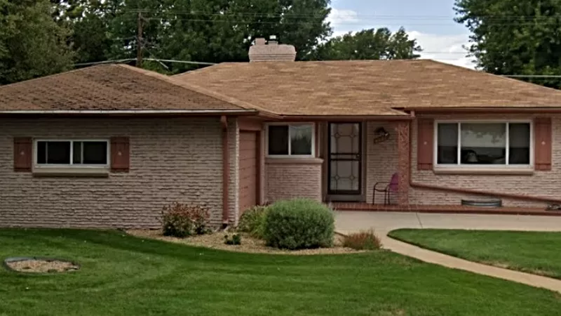 Image: This five-bedroom, three-bathroom, 3,200-square-foot home at 6691 East Dakota Avenue is currently listed at $619,900, just below the average price for a detached home in February.