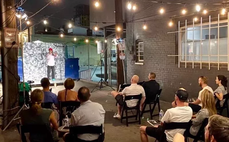 Image: What It's Like to Return to Live Comedy During a Pandemic