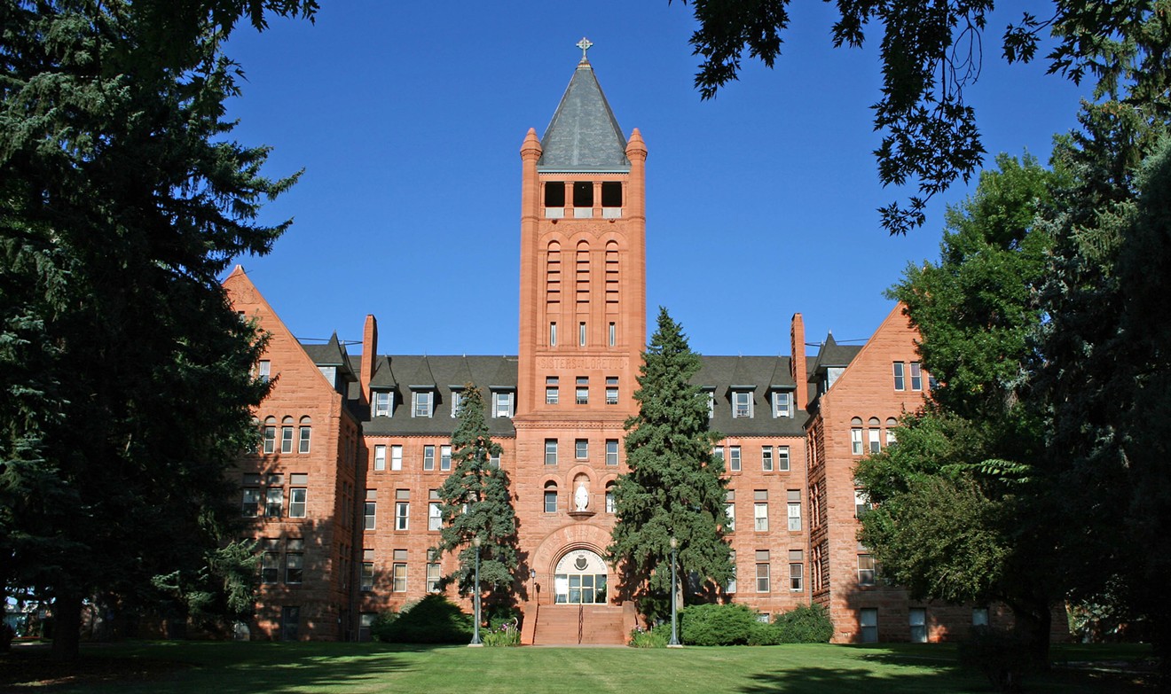 The Loretto Heights campus was built in the early 1880s.