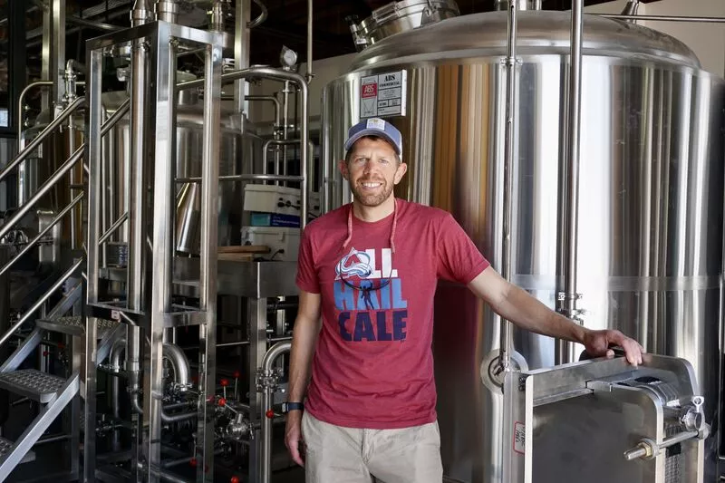 Image: Public Offering Brewing Company founder Cody Higginbottom.