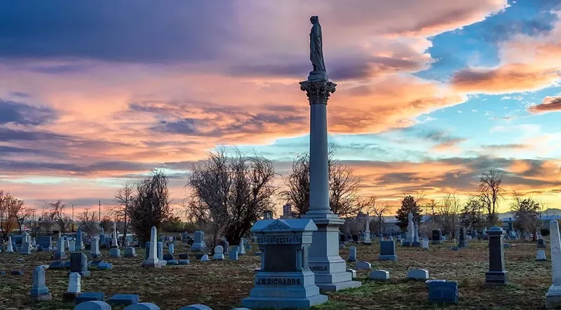 Image: Denver's Riverside Cemetery is one of the Colorado haunts that send shivers up spines.