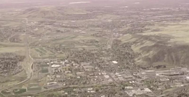 Image: A portion of Jefferson County as seen from the air.