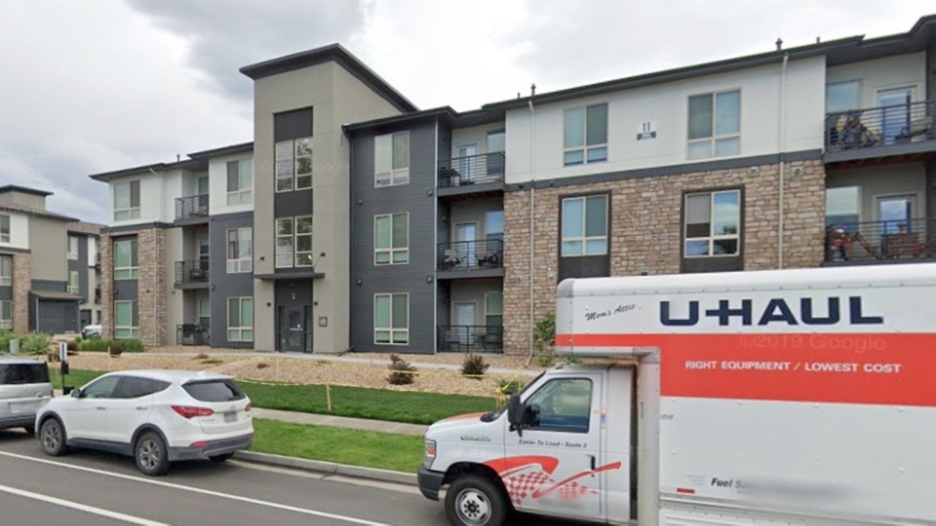 The sprawling Solana Old Towne Station apartment complex at 6875 West 56th Avenue in Arvada has one-bedroom, one-bath units available starting at $1,580 per month.