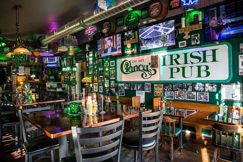 Image: Clancy's has been in business for fifty years.