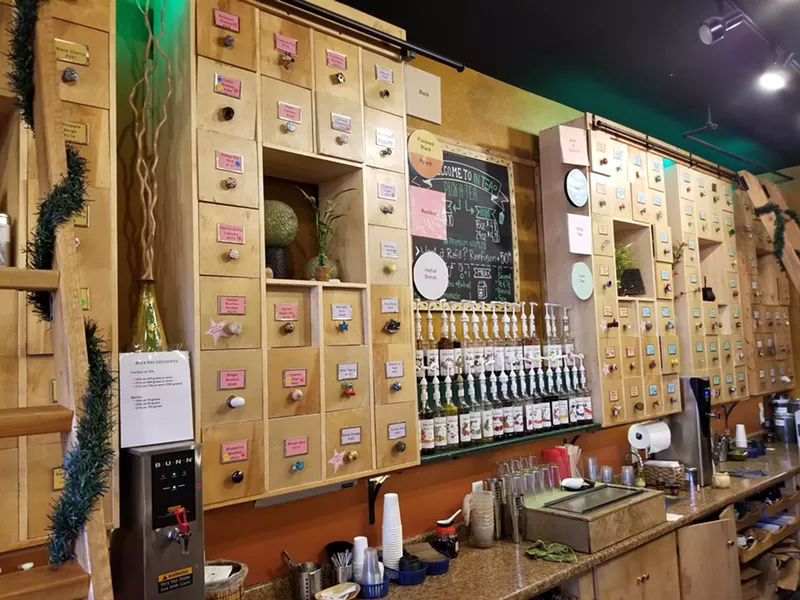 Image: Tea lovers will swoon over In-Tea's selection.