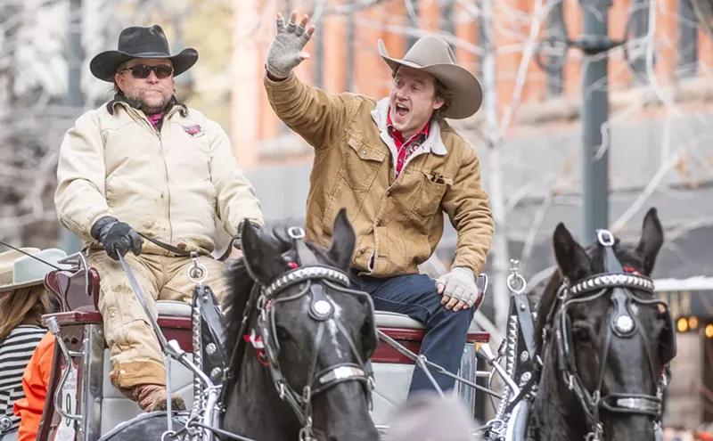 Image: Where's the Beef? Longhorns Miss the 2025 National Western Stock Show Parade!