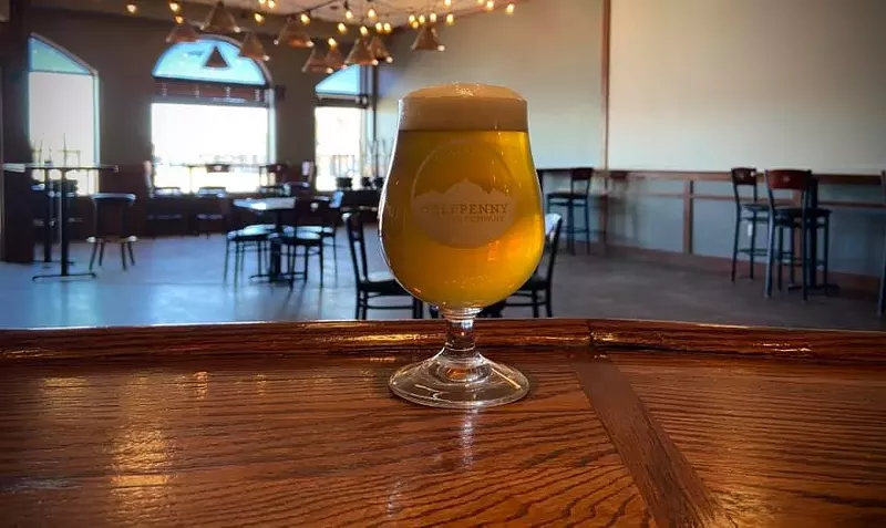 Image: Halfpenny Brewing is getting ready to open back up today.