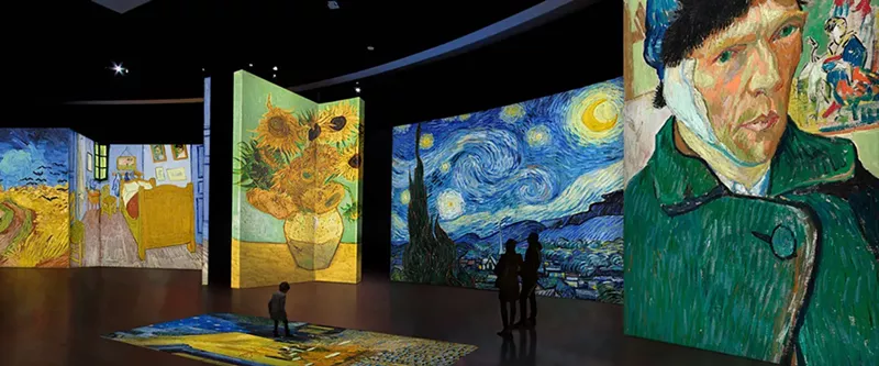 Image: Van Gogh Alive, currently in St. Petersburg, is coming to Denver.