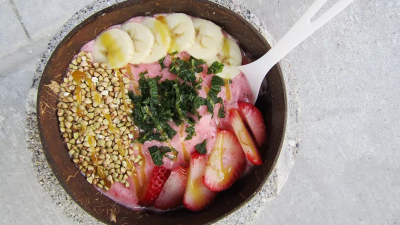 Image: Like all of Whole Sol's bols, the Strawberry Lemonade bol contains no added sugar.