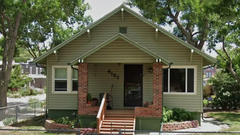 Image: This house at 4192 Zenobia Street boasts three bedrooms, one bathroom and 1,852 square feet. It's currently listed at $625,000, just over the average sale price for a home in Denver during August.