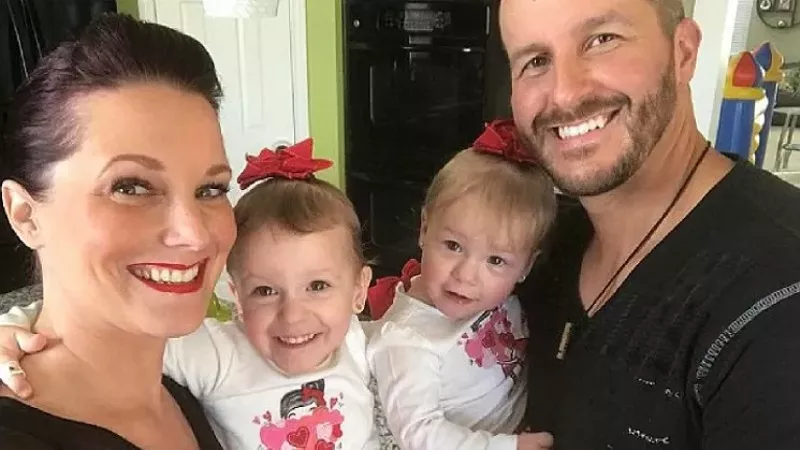 Image: The Watts family before the tragedy.