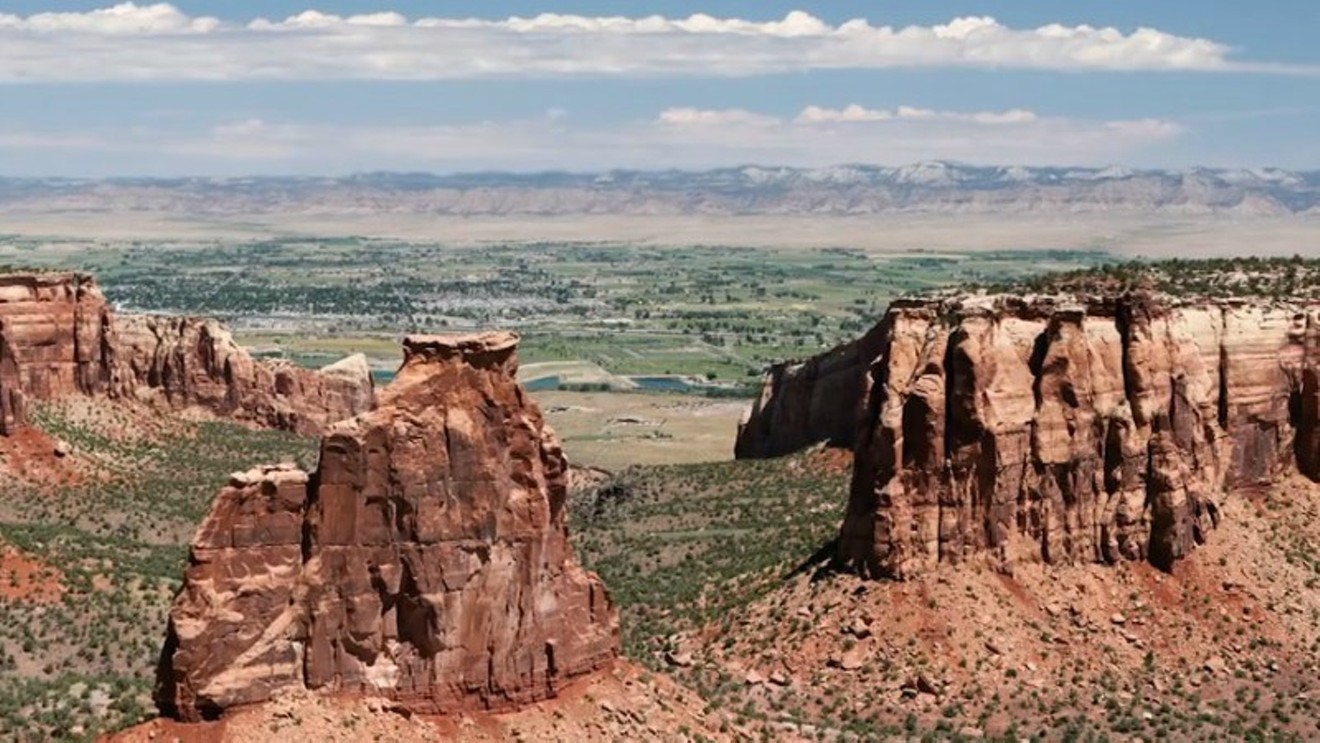 The Colorado National Monument as seen in a Center for Western Priorities Facebook video.