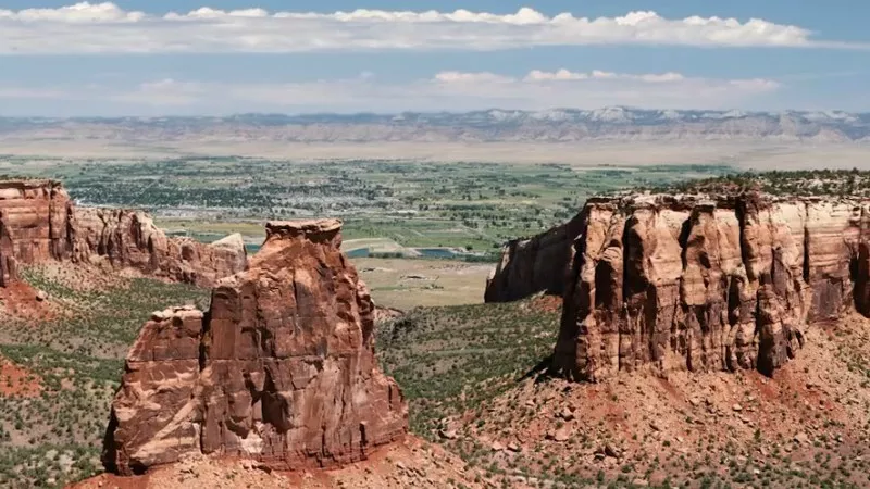 Image: The Colorado National Monument as seen in a Center for Western Priorities Facebook video.