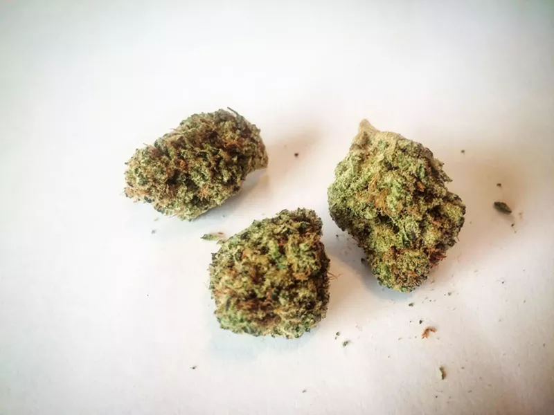 Image: Holy smoke: Grape God Bud