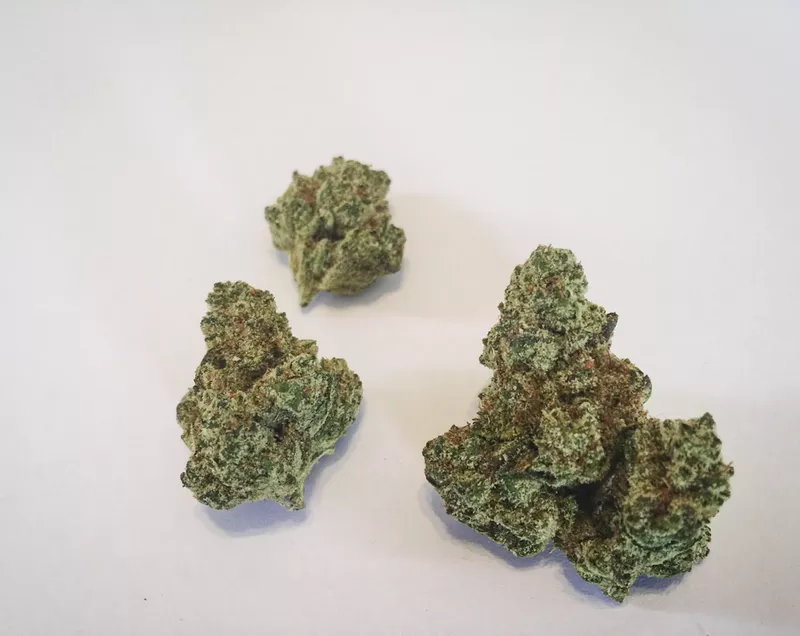 Image: Get squared away with Triangle Kush.