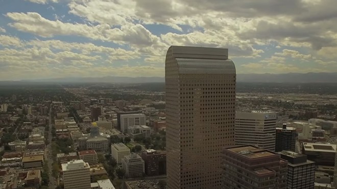 skyline of Denver