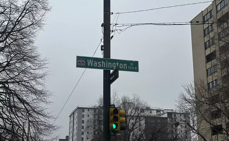 Image: Washington street sign