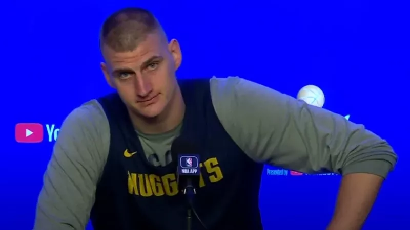 Image: An ESPN pundit recently called the Denver Nuggets' Nikola Jokic the most unglamorous great player in the history of the NBA.