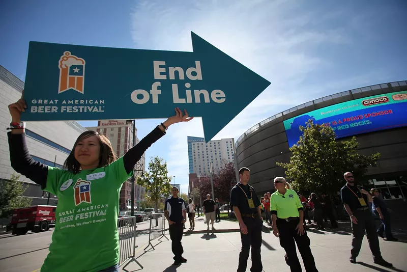 Image: Thursday tickets for GABF are still on sale.