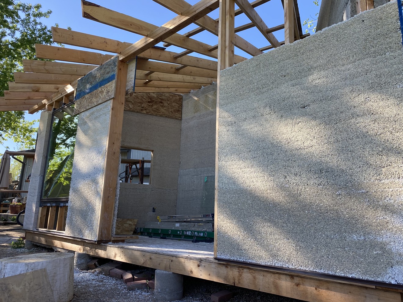 Hempcrete is useful for commercial and residential builds, but government contracts haven't come up yet.