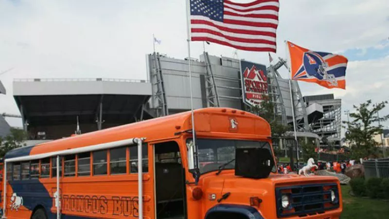 Image: Get used to the Sports Authority signage on Mile High Stadium. It could be there a while.