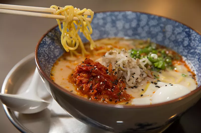 Image: Spicy miso ramen at Osaka Ramen.