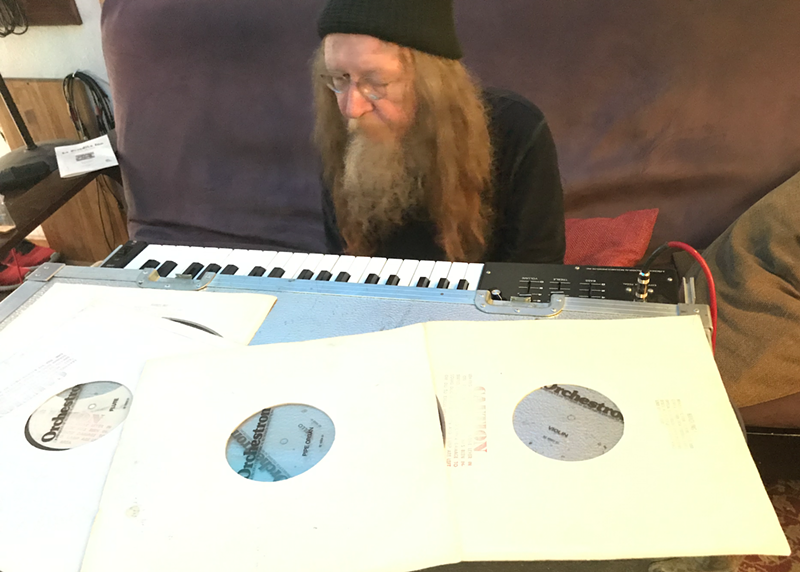 Image: PW3's Dane Terry playing the Orchestron.