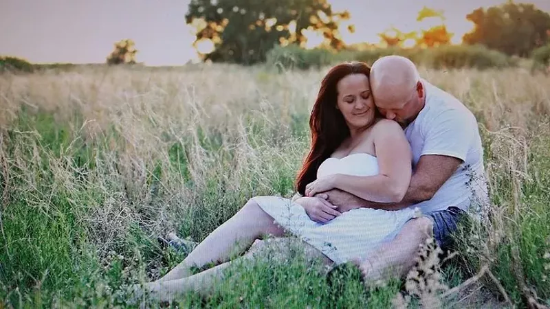 Image: Richard Lockett has now pleaded guilty to killing his wife, Kirsten Russell Lockett, who's seen with him in this Facebook photo. Additional images below.